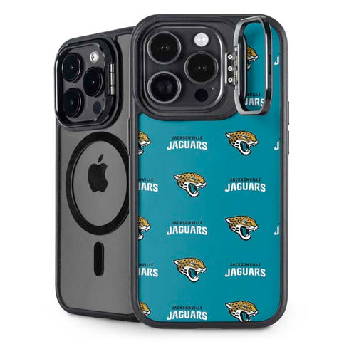NFL Jacksonville Jaguars Blitz Series iPhone 16 Pro Kickstand Case
